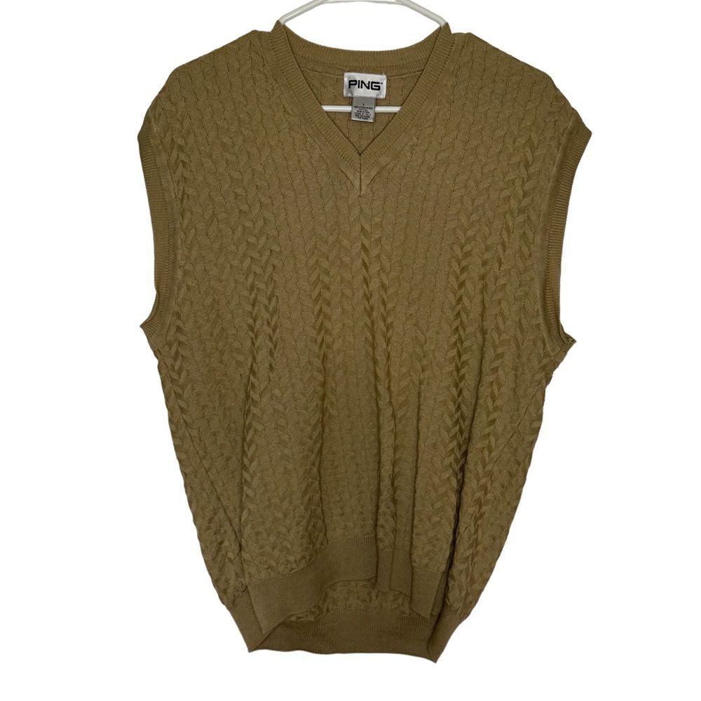 PING Mercerized Cotton Golf Sweater Vest